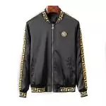 blousons veste versace collection classic ligne de palais noir